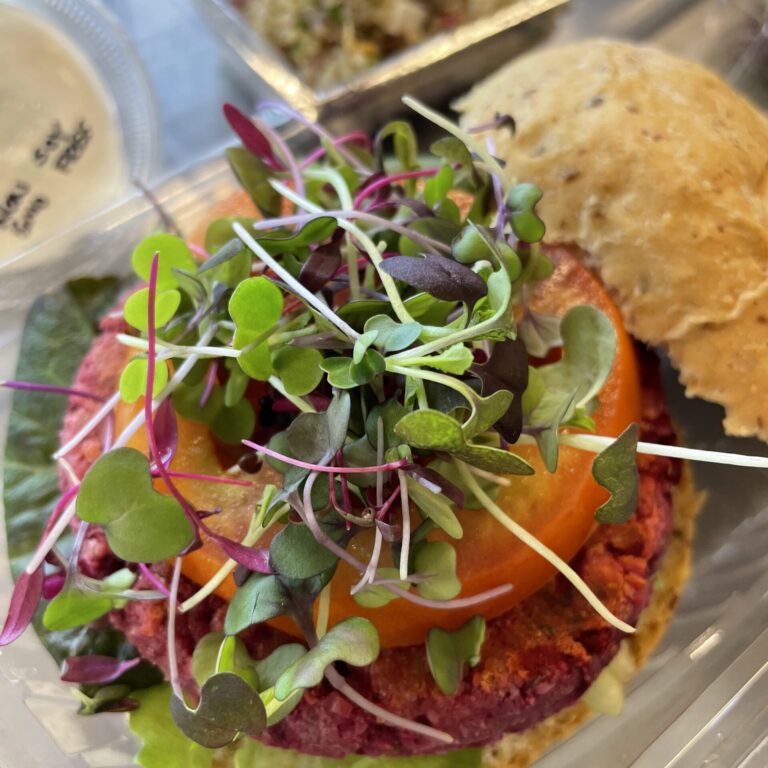 Cafe Arugula sandwich